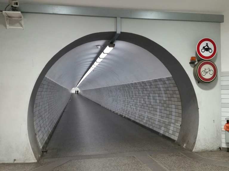 Fußgängertunnel Rendsburg Fahrrad