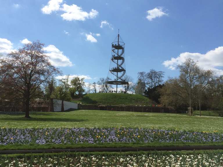 Killesbergpark Wanderungen und Rundwege komoot