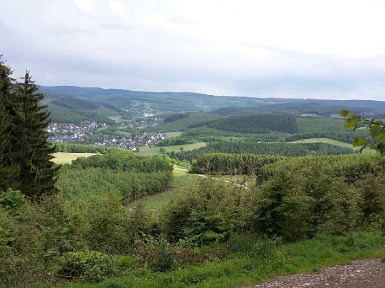 Ilsequelle – Blick Grunder Höhe Loop from Kredenbach | mountain bike ...