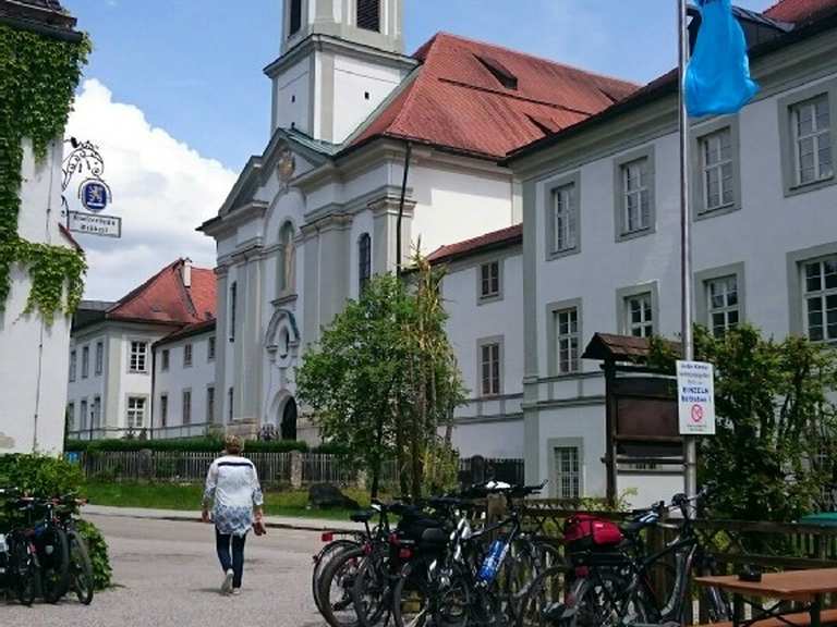 Abfahrt zum Kloster Schäftlarn Schäftlarn, München