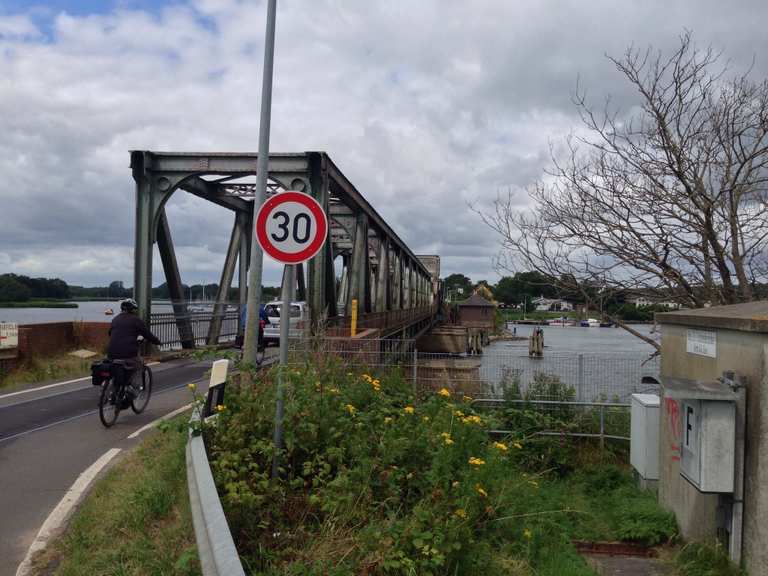 Lindaunisbrücke (im Neubau Provisorische Brücke ab Dez. 2023 nutzbar
