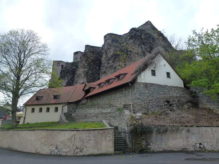 Hrad Střekov Wanderungen und Rundwege komoot