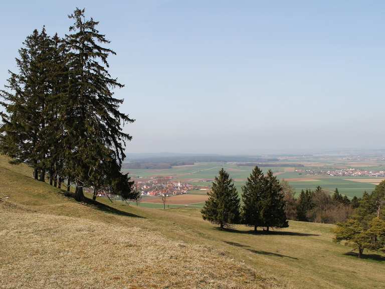 Der gelbe Berg: Wanderungen und Rundwege | komoot
