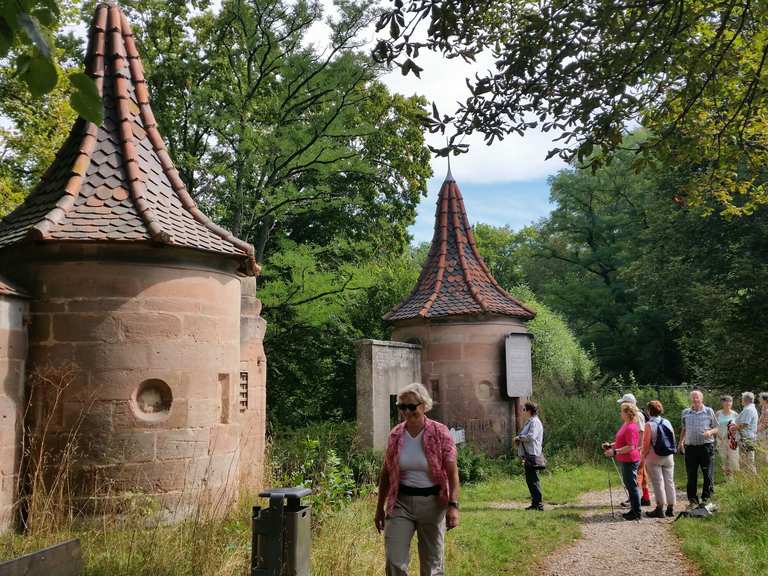 Naturlandschaft Steinbruch Schmausenbuck Runde von Nürnberg Ostring