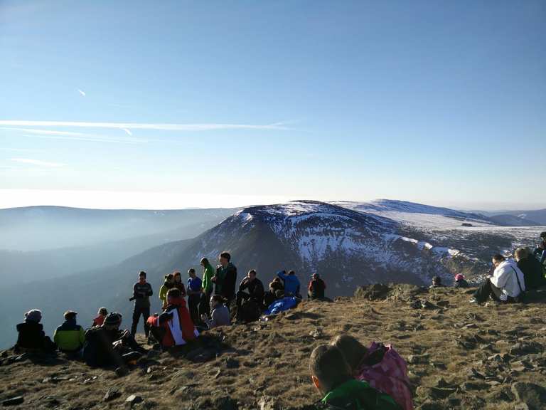 Śnieżka - Schneekoppe - Nordosten, Tschechien ...