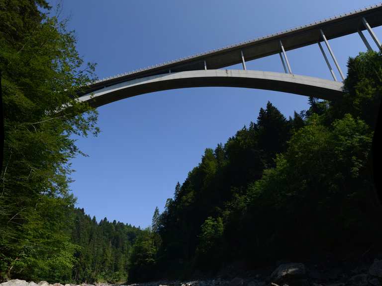 Lingenauer Hochbrücke Rennradfahren und Rennradtouren komoot