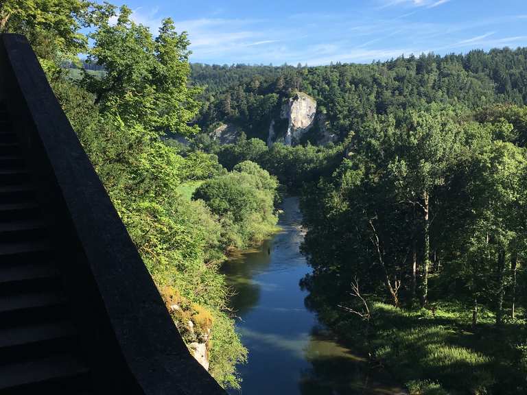 Teufelsbrücke am Amalienfelsen Wanderungen und Rundwege komoot