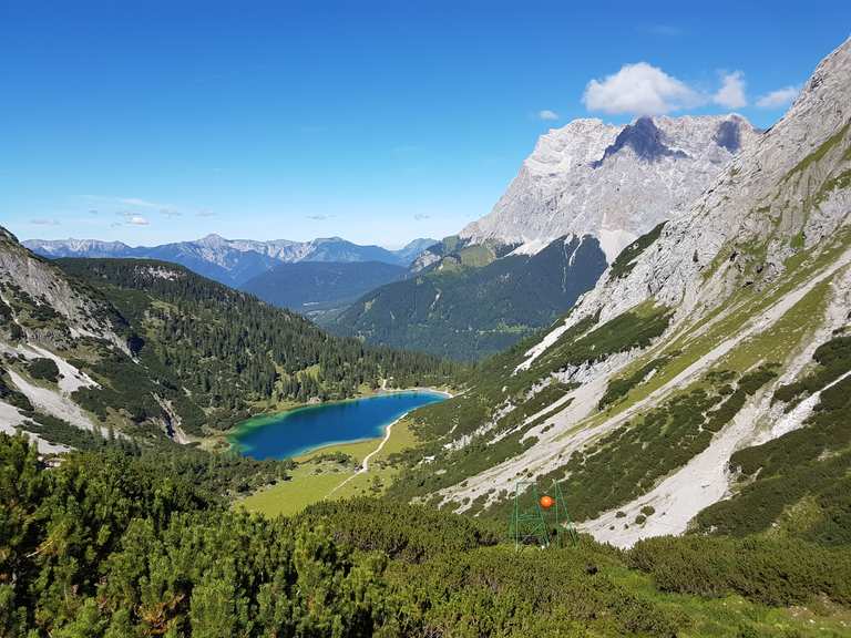 Seebensee (1650 m üNN) Ehrwald, Tiroler Zugspitz Arena