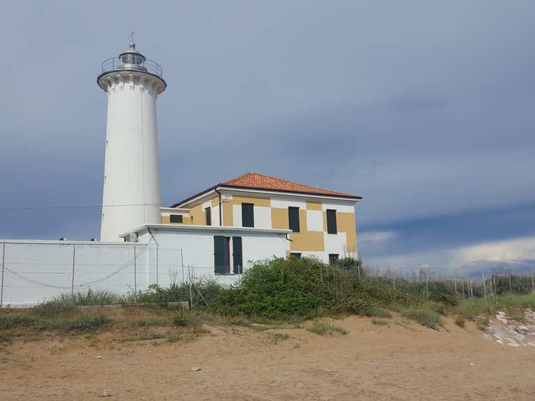 Lungolaguna Trento Bibione Faro Itinerario Ad Anello Da Lignano 