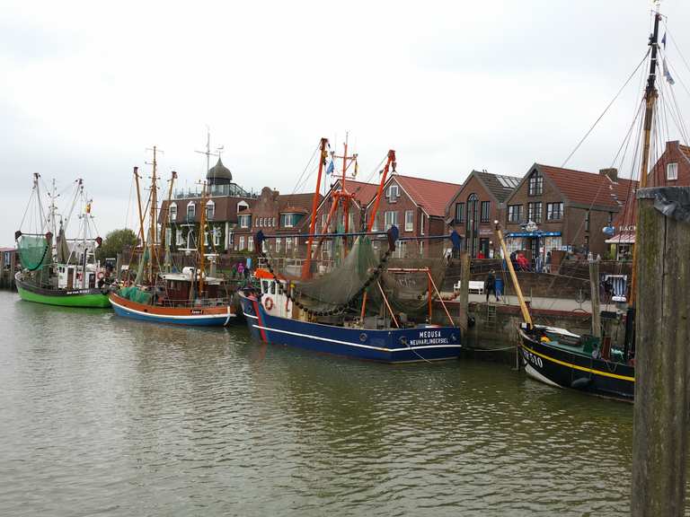 Hafen Neuharlingersiel Radtouren und Radwege komoot