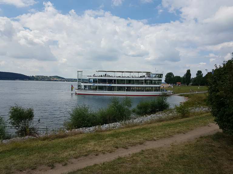 Großer Brombachsee Strandabschnitt in Allmannsdorf