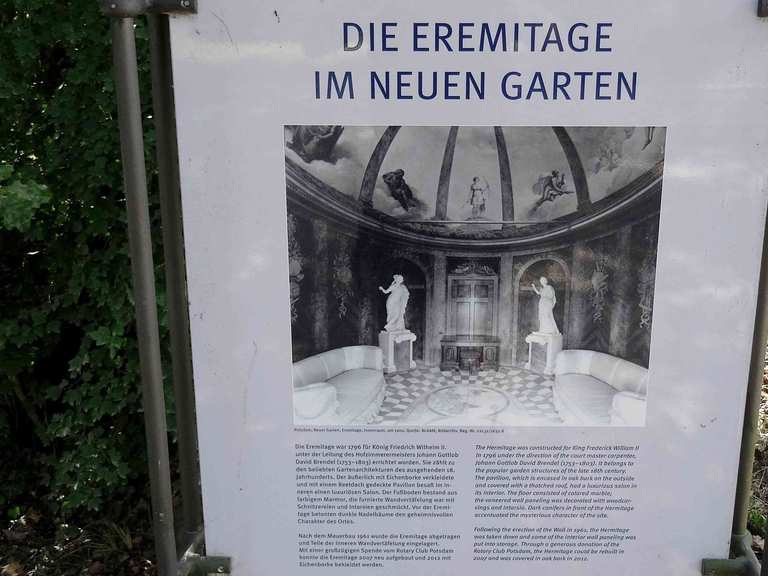 Die Eremitage im Neuen Garten Wanderungen und Rundwege komoot