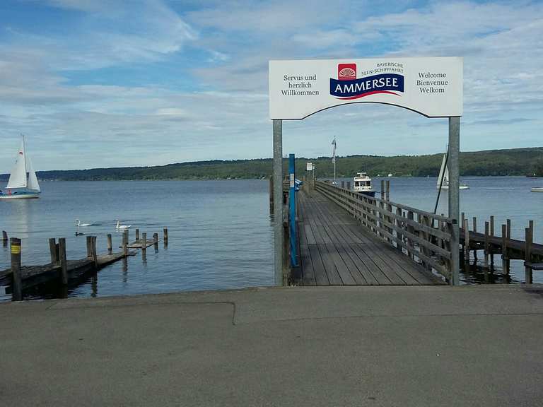 Ammersee Ammersee Runde von Schorn Fahrradtour Komoot