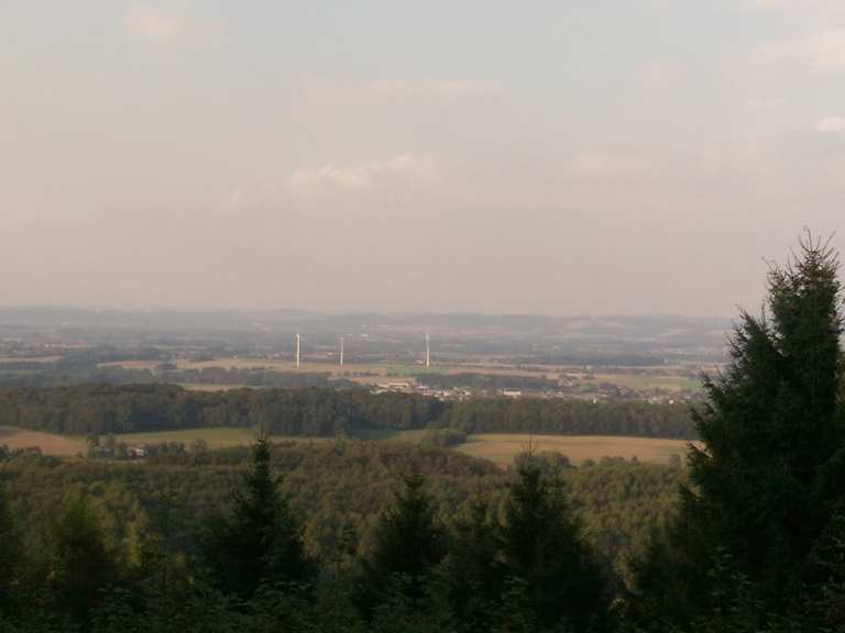 Tönsberg Tönsberg, Pause mit Aussicht Runde von Oerlinghausen