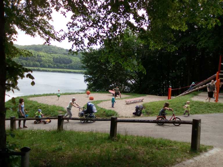 rundweg biggesee fahrrad