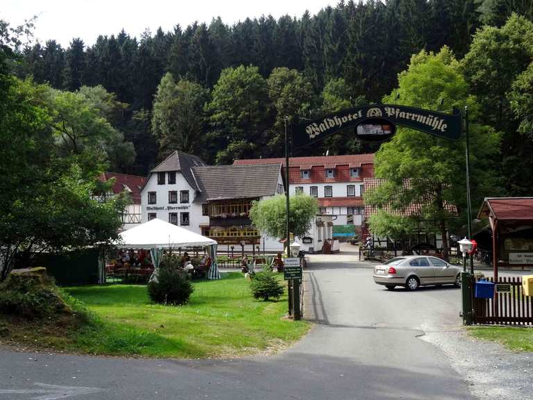 Mühltal bei Eisenberg Tautenhain, SaaleHolzlandKreis RadtourenAbschnitt Komoot