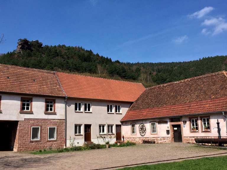 Bärenbrunnerhof – Tolle Aussicht loop from Oberschlettenbach | hike ...