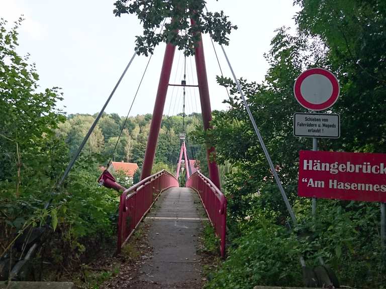 Hängebrücke 