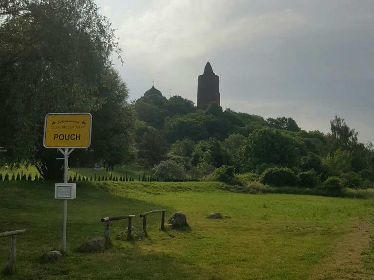 Der Rote Turm von Pouch : Radtouren und Radwege | komoot