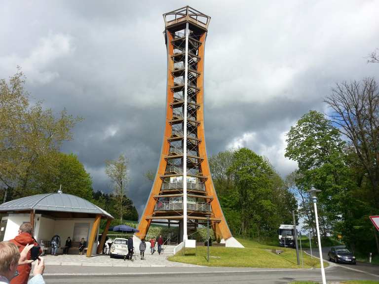 Saaleturm Wanderungen und Rundwege komoot