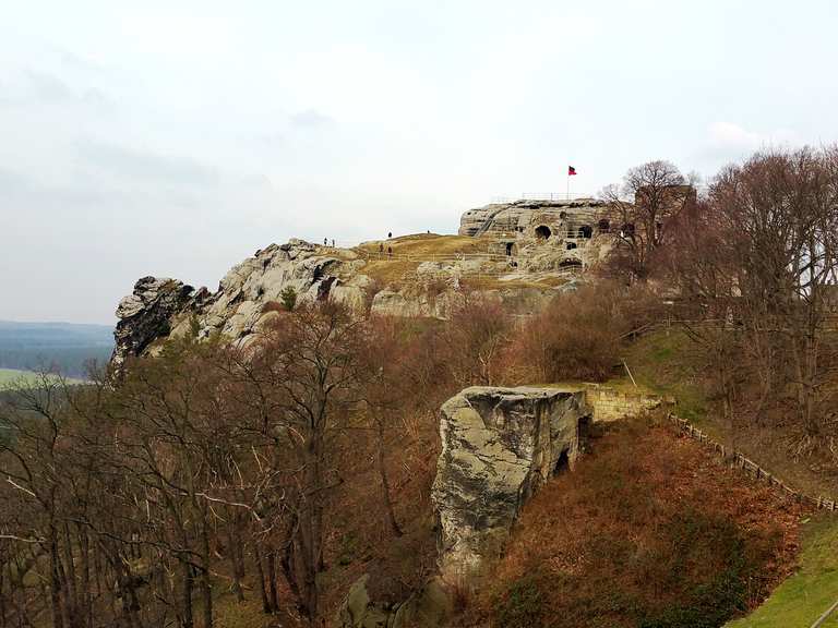 Burg und Festung Regenstein Wanderungen und Rundwege komoot