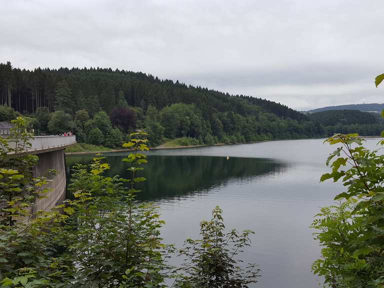 Aggertalsperre Radtouren und Radwege komoot