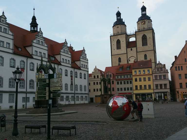 Saale Unstrut bis Wittenberg Lutherstadt Tag 4 Von Siedlung nach