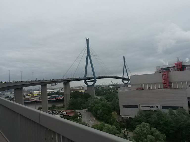 darf man mit dem fahrrad über die köhlbrandbrücke