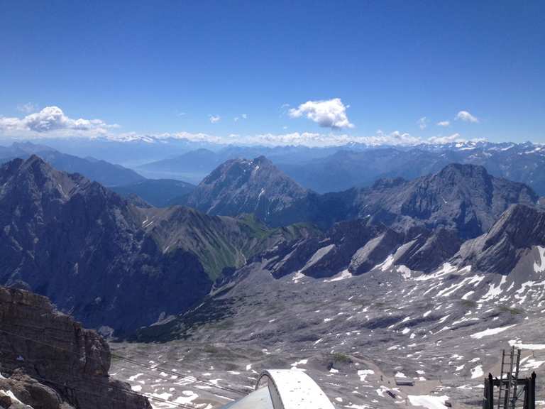  Zugspitze  Gipfel Grainau Garmisch  Partenkirchen  