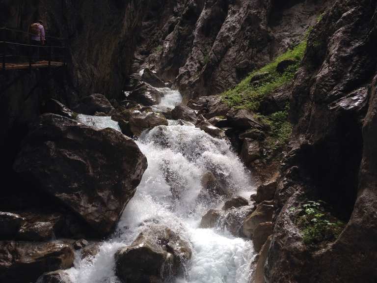 Hollentalklamm Grainau Garmisch Partenkirchen Wanderweg Komoot