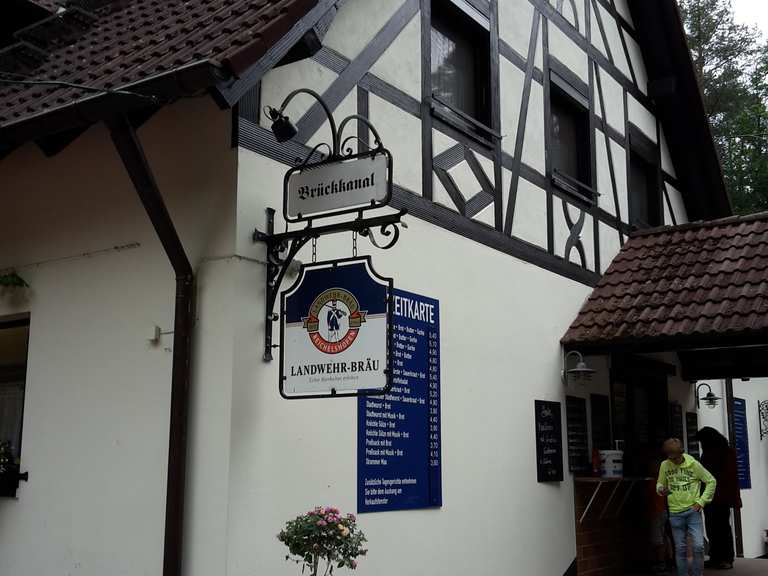 Biergarten Am Bruckkanal Wendelstein Roth Hiking Tips Photos Komoot