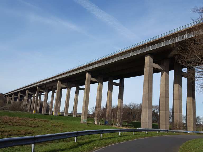 Huntebrücke Radtouren und Radwege komoot