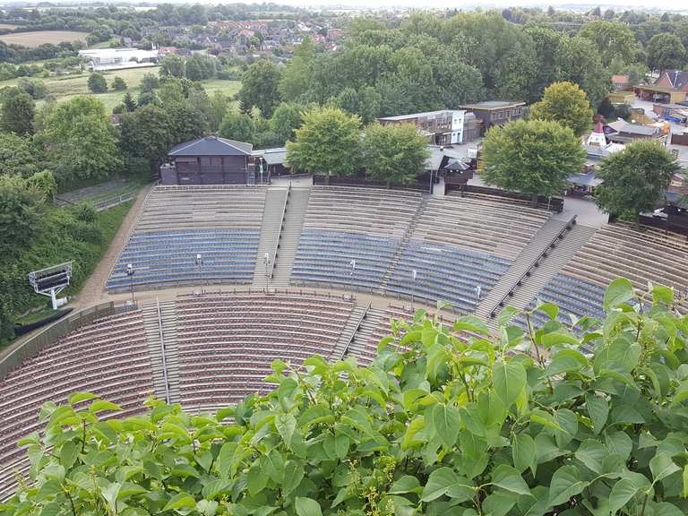 Kalkberg in Bad Segeberg Routes for