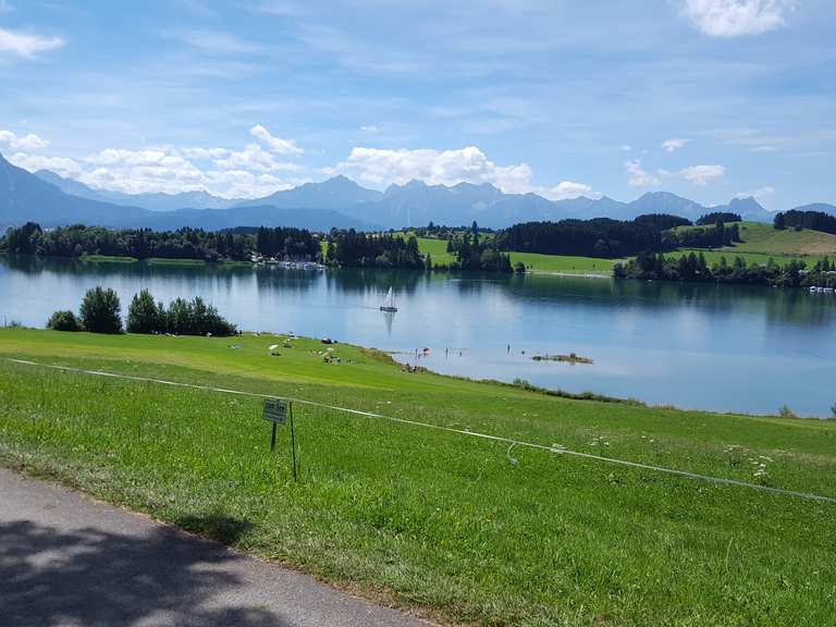 Seerunde Rieden Am Forggensee Ostallgäu Radtouren Abschnitt Komoot