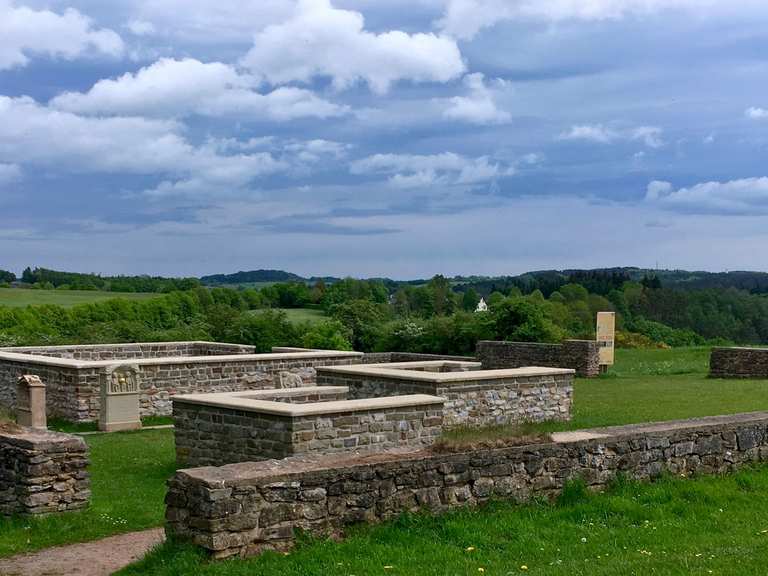 Römische Tempelanlage Görresburg Wanderungen und Rundwege komoot