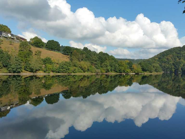 Rundweg um den Rursee Obersee – wandern in der Eifel