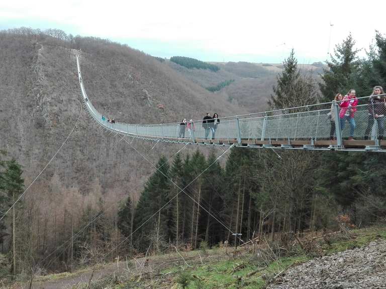 Hängeseilbrücke Sosberg Karte _ Die 10 schönsten Wanderungen rund um ...