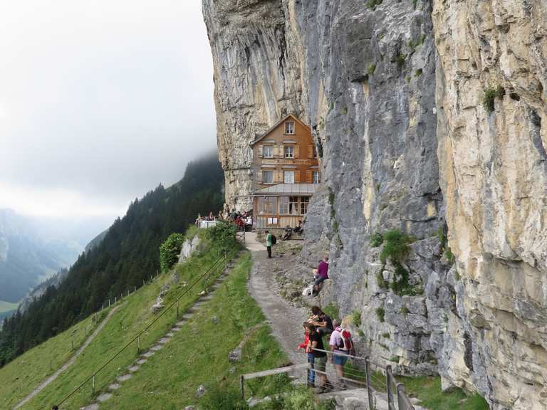 Berggasthaus Äscher - Schwende, Appenzell Innerrhoden | Wandertipps ...