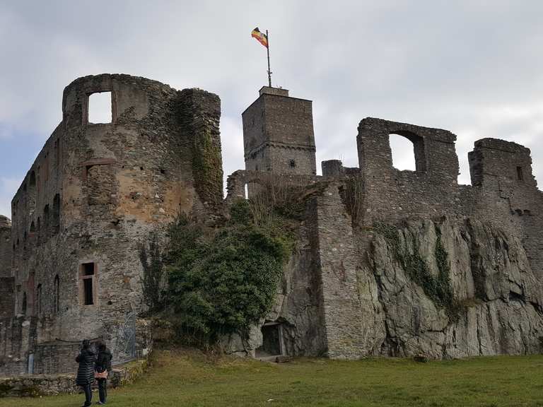 Burgruine Königstein Routes for Walking and