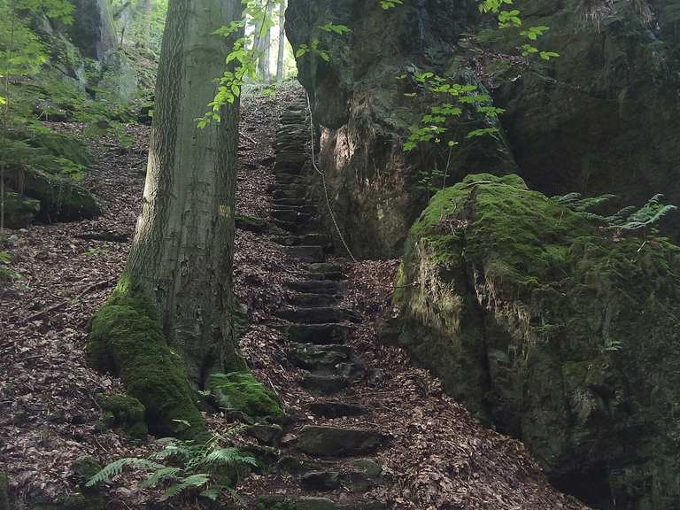 Somsdorfer Klamm Wanderungen und Rundwege komoot