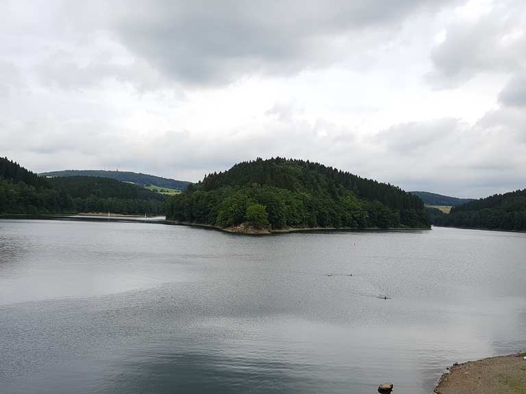 Aggertalsperre Wanderungen und Rundwege komoot