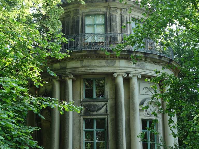 Englischer Garten mit Pavillon (Schloss Pillnitz ...