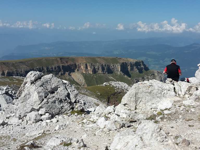 Monte Petz Schlern Gipfel Touren und Karten komoot