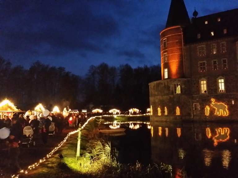Schloss Merode Wanderungen und Rundwege komoot
