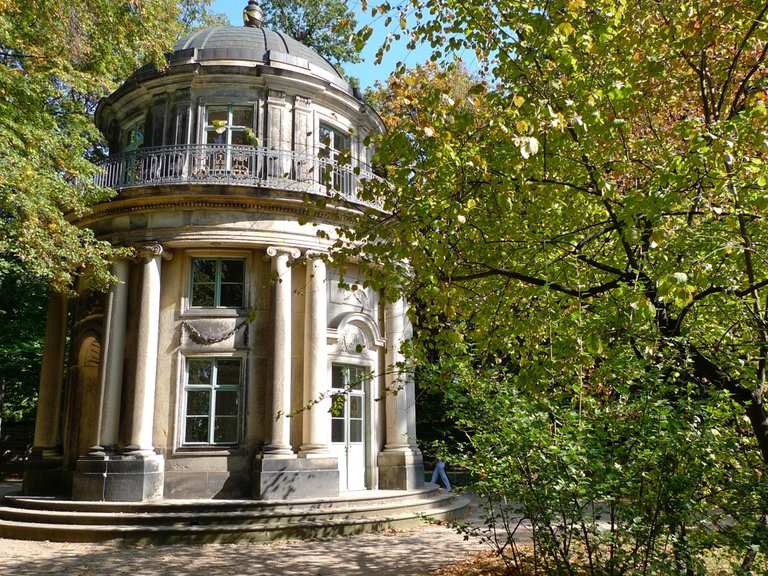 Englischer Garten mit Pavillon (Schloss Pillnitz) - Sachsen