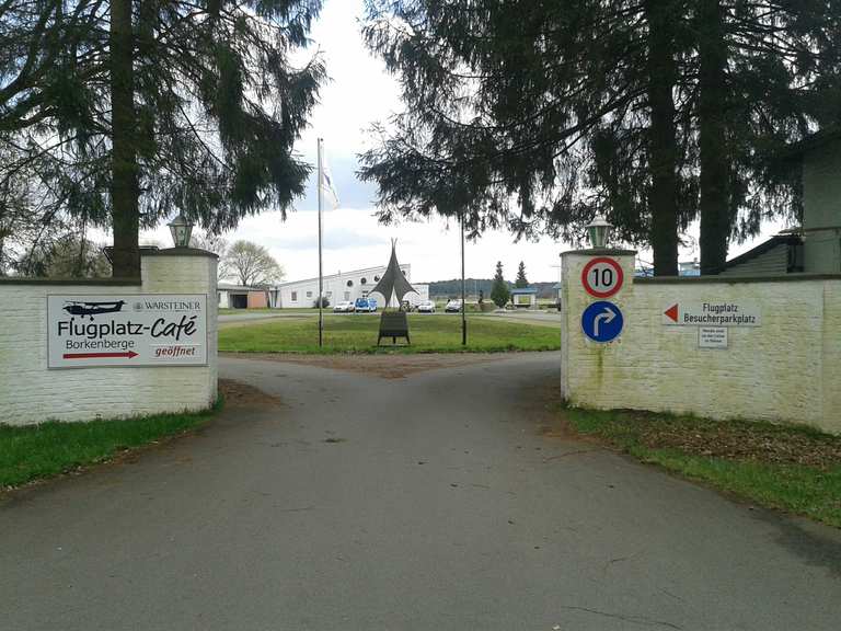 Flugplatz Borkenberge Radtouren und Radwege komoot