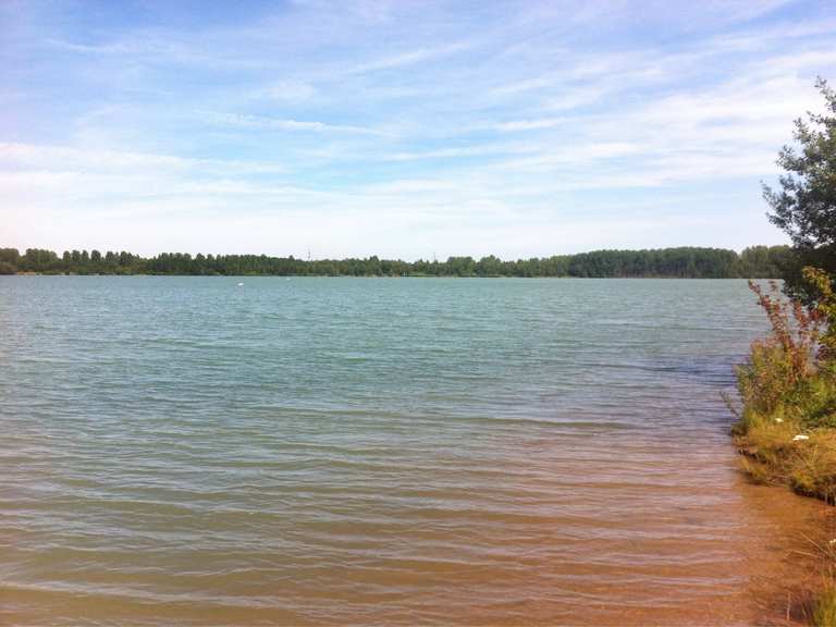 Blausteinsee Eschweiler, Aachen RadtourenTipps