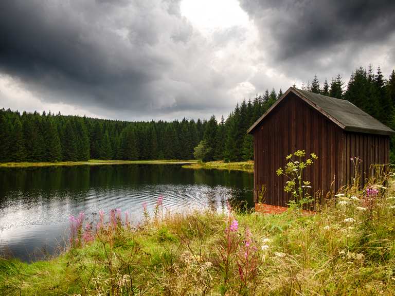 Oberer Hahnebalzer Teich (HWN 141) Wanderungen und Rundwege komoot