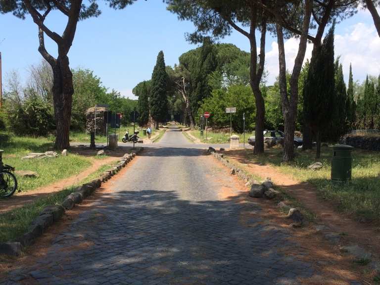 itinerari in bicicletta via appia antica