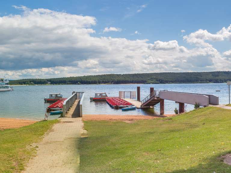 Großer Brombachsee Strandabschnitt in Allmannsdorf